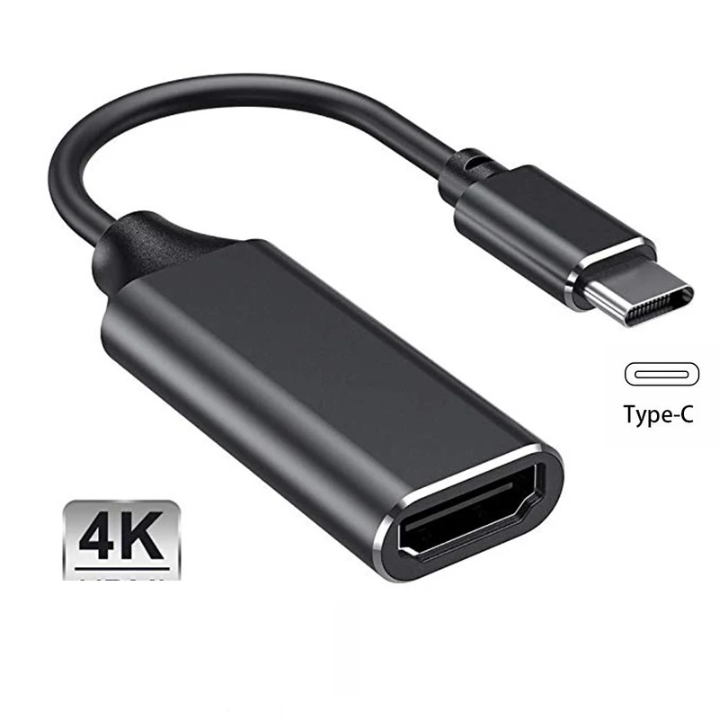 Кабель переходник с Type C на HDMI Ultra HD 4k USB 3,1 HDTV для MacBook Chromebook Samsung S8 S9