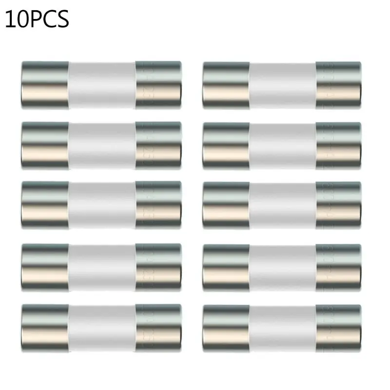 20pcs Ceramic Fuse For Multimeter Instrument 600mA 10A British Plug | Обустройство дома