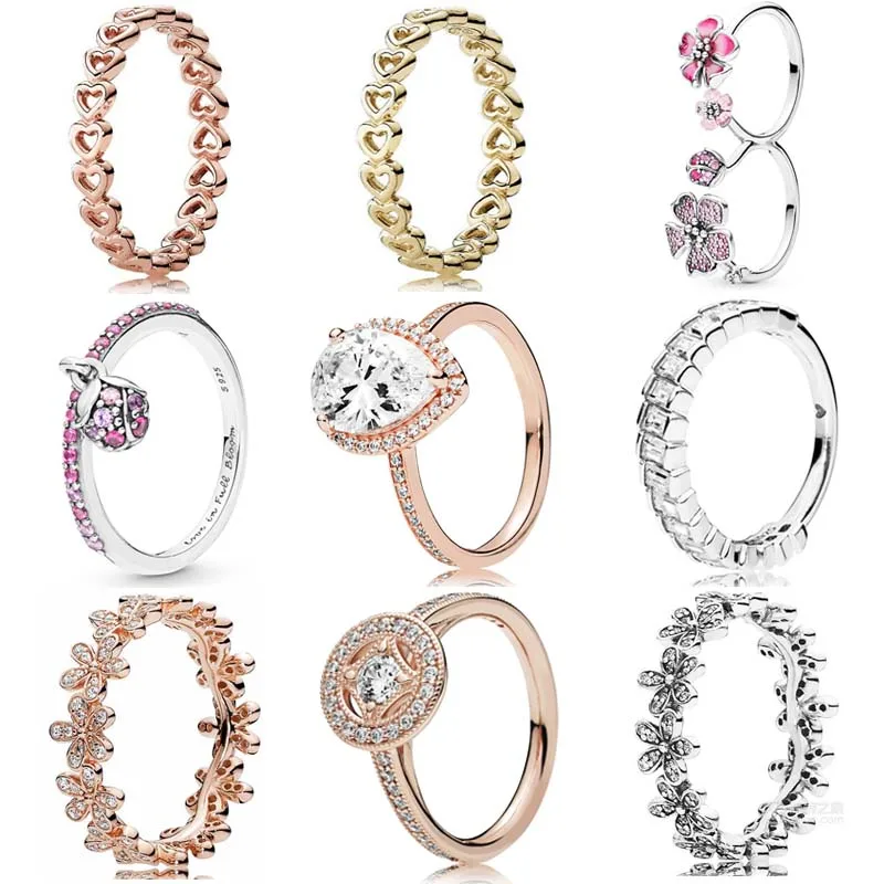 

Оригинальное женское кольцо с романтическим сердцем и маргариткой