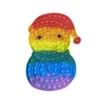 Hot Sale Push Bubble Fidget Sensory Toy Christmas Simple Pattern Stress Sensory Toy Anti-stress Hand Toys �������������� ������ ����������