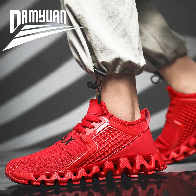 

Damyuan Summer Outdoor Men's Sports Shoes Running Shoes Men's Casual Shoes Sports Black Sports Tennis Shoes Men's Sneakers