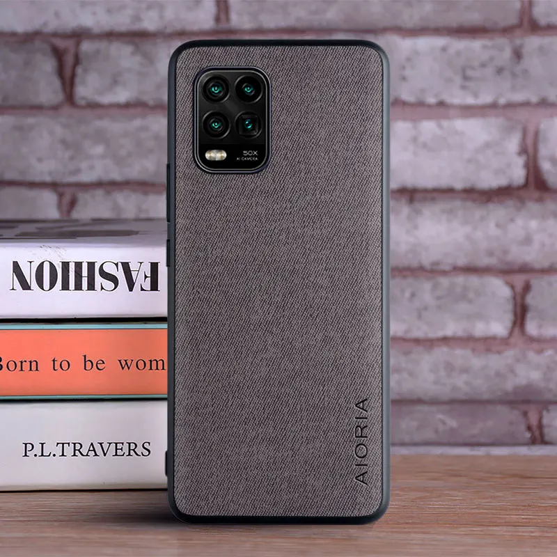 Luxury Textile Leather Phone Case – Premium Soft Cover