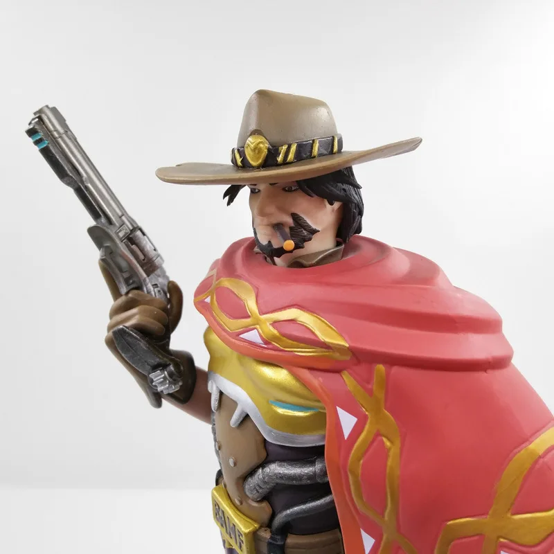 Горячая Над игра часы ow модель фигурки 27 см Джесси Маккри игрушки коллекция для взрослых подарки