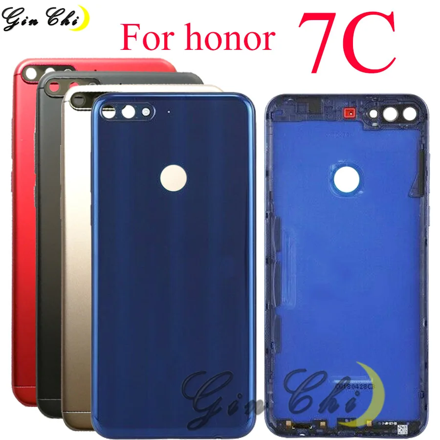 Для huawei Honor 7C крышка батареи Honor 7C LND-AL40 замена крышки батарейного отсека части для huawei Enjoy 8 задняя крышка чехол
