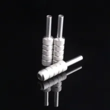 Top high Quality professional 18/20/22/25mm stainless steel Grip Tube back Tattoo Grip Tattoo Tube With Back Stem#127
