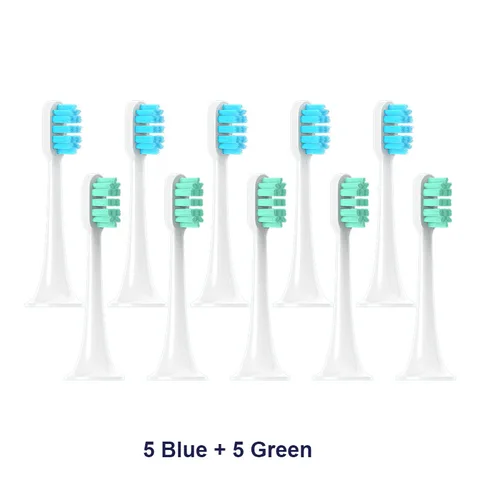 Brush Heads For xiaomi Mijia T300/T500/T700 Sonic Electric Toothbrush Soft Bristle  Nozzles with Caps Sealed Package