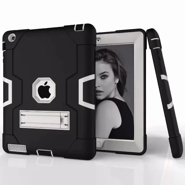 Защитный чехол для ipad 2 3 4 Funda Kids Safe Heavy Duty силиконовый Жесткий Чехол для Apple ipad 4 3 2 9,7 дюймов чехол для планшета A1458