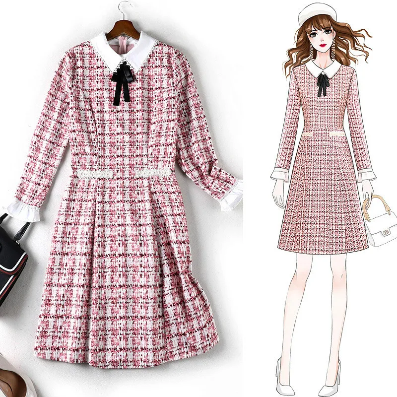 Beverlly 2020 New Large Size Women's Clothing Autumn Style Young Fairy Women Summer Dress Fat Slim 10850 Dresses Big Sizes