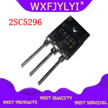 

10pcs/lot 2SC5296 C5296 TO-3PF TV line output transistor 8A 1500V new original In Stock