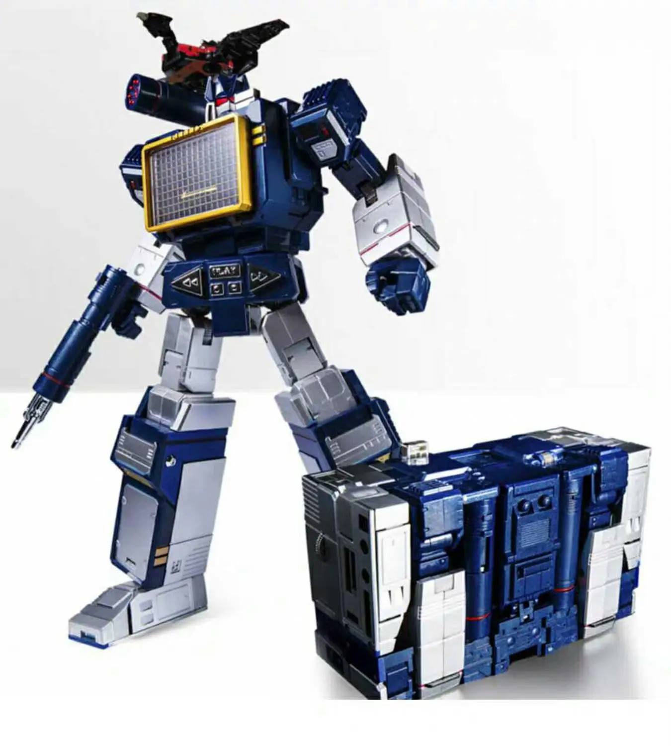 G1 трансформация THF THF-01J Soundwave THF01J THF01-JOne лента walkman MasterPiece MP13 негабаритных фигурки из сплава металла робот игрушка