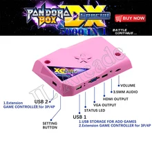 2022 pandora box CX/ DX jamma board 2800 games in 1 original  arcade version same game progress 720P 3D CRT output 