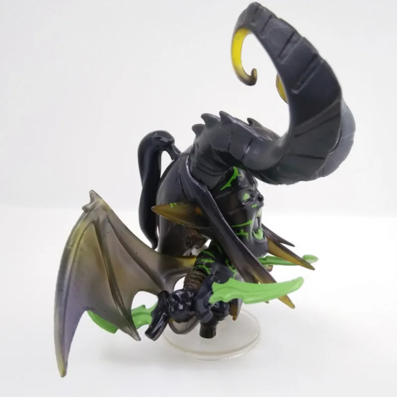 WOW Devil Illidan ручная кукла World Of Warcraft пластиковая модель имитация фигуры