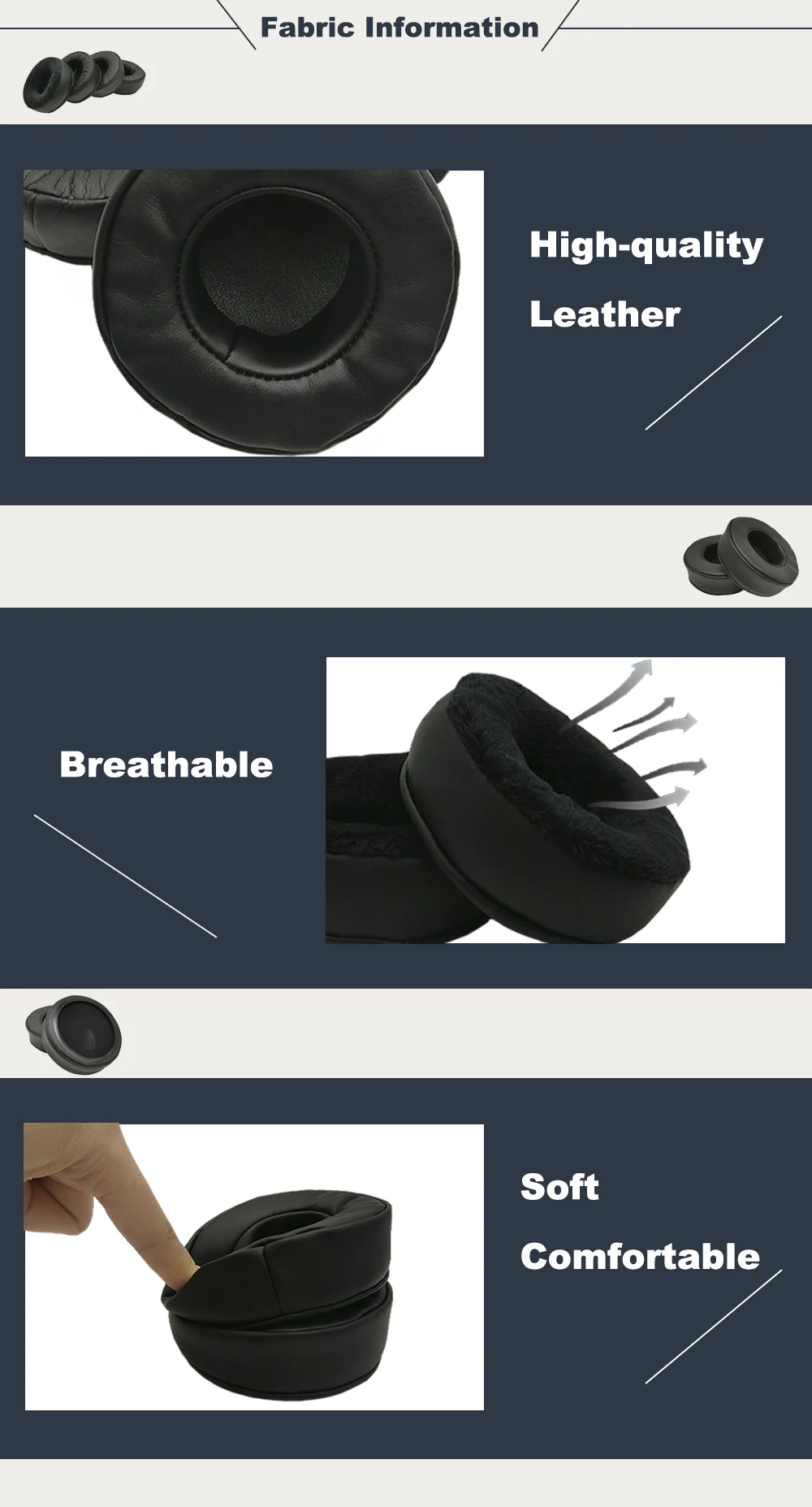 Couro Almofada, Veludo Earmuff, Capa da Manga, T5, T, 5