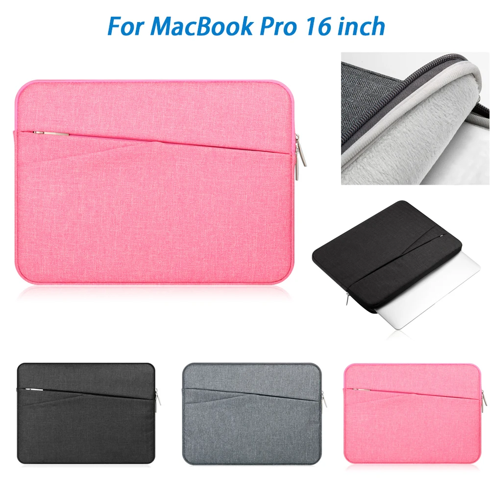 Для MacBook Pro 16 дюймов нейлоновая сумка для ноутбука защитная Пылезащитная подкладка посылка для Macbook Air Macbook Pro