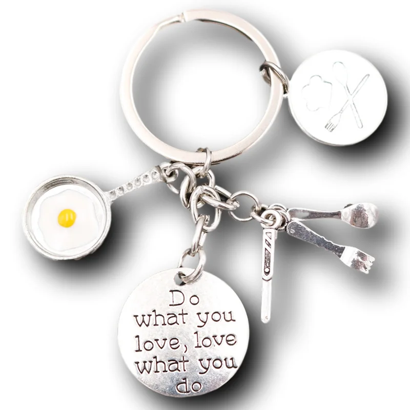 Job Occupation Keychain, Teacher Charm, Police Charm, Chef Charm, Nurse Charm-Do What You Love ,Love What You Do P383