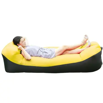 

Oxford Cloth Pillow Outdoor Lazy Inflatable Sofa Bed Sofa Lounger Air Sofa Sleep Bean Bag Chair Outdoor Beach Lounger 240*70cm