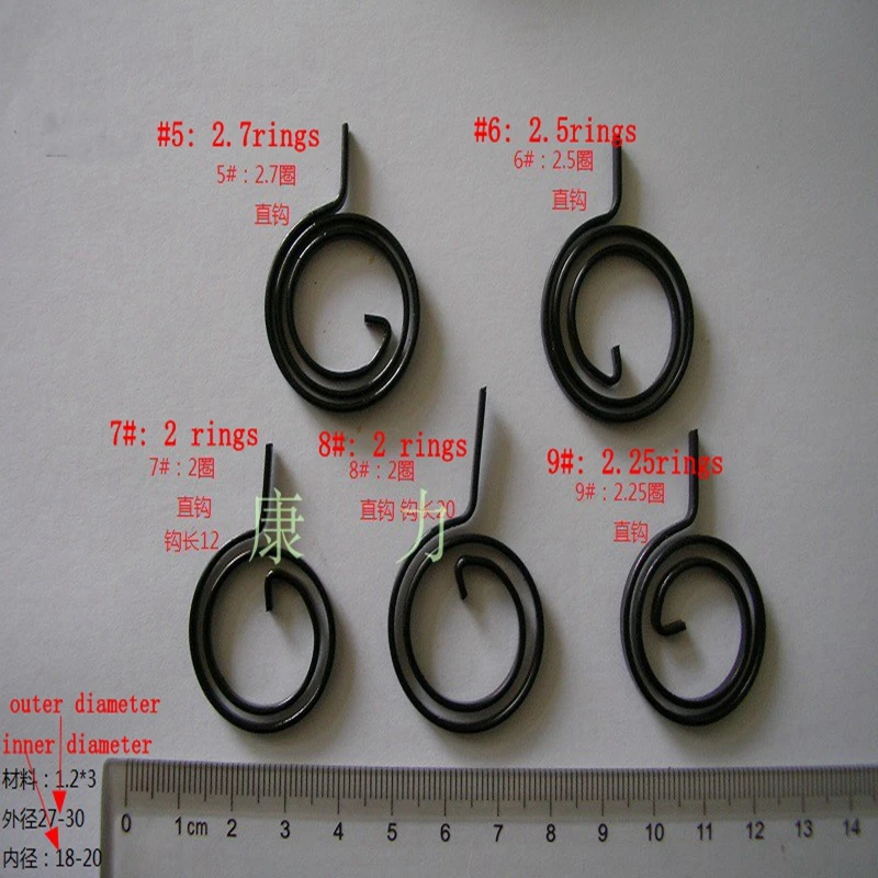 Противоугонная дверная пружина блокировки плоская пружина блокировки Ручка пружинная плоская пружинная ручка торсионная пружина аксессуары для замка
