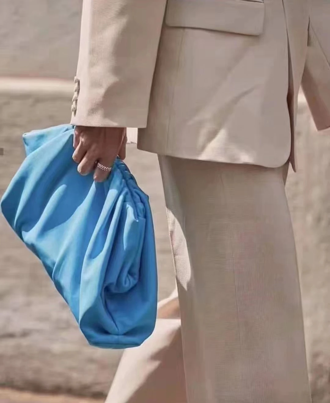 Роскошные сумки Edsigner летние новые облачные обернутые мягкие из натуральной кожи женские сумки через плечо