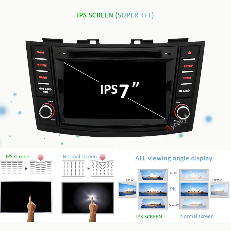 Excellent 4G+64G 8 CORE Car dvd multimedia player 2 din android 9.0 gps navigation audio For suzuki swift 2005-2018 car radio stereo obd2 1