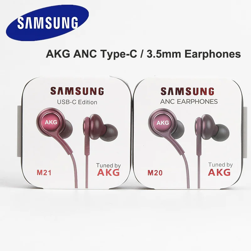Samsung наушники AKG ANC гарнитура наушники-вкладыши 3 5 мм/Type c с микрофоном проводные