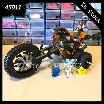 

In stock 45011 MetalBeard's Heavy Metal Motor Trike Movie series 852pcs Model Building Blocks Bricks Compatible with 70834