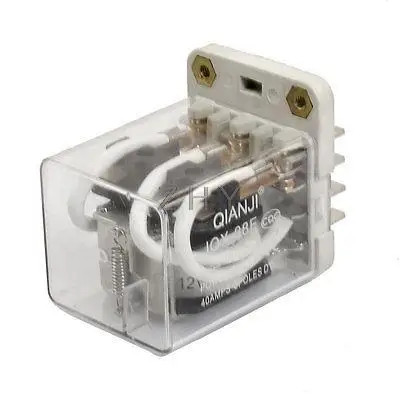 

JQX-38F DC 12V Coil 11 Pin 3PDT PCB Type Power Relay 40A