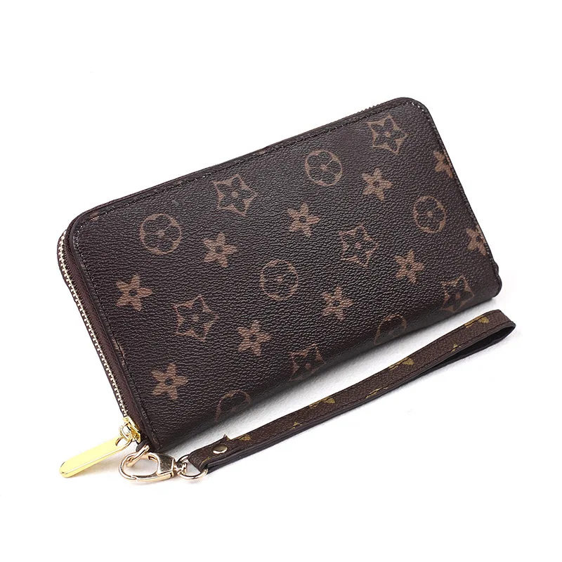 

Foreign Trade Hot Selling Mid-length Wallet Casual Versatile Universal Large Bills Wallet Men And Women Fashion Carrying Purse W