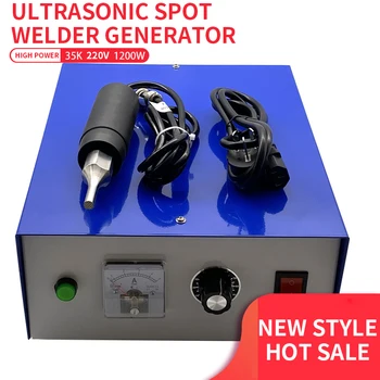 Cheap Ultrasonic Spot Welding Machine Generator Face Ear Mask Join Spot Welding Machine Generator 35K 1200W With Vibrator