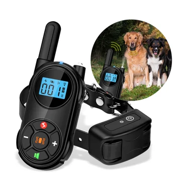

Dog training collar adjustable remote control charging is suitable for a variety of beep / vibration / shock IPX7 waterproof