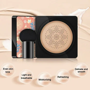 

Hot Air Cushion BB Cream Waterproof Brighten Concealer Foundation Mushroom Sponge CNT 66