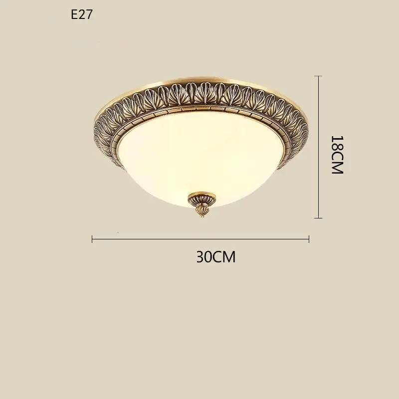 Deckenleuchte Plafonnier Винтаж лампа с плафоном Avize дома Освещение Гостиная Lampara Techo Luminaria де Teto светодиодный потолочный светильник