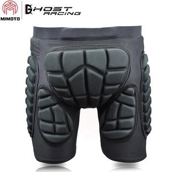 

GHOST RACING YW094 Motorcycle Shorts Outdoor Sports Protector Shorts Hip Pad Protector Armor Snowboard Skate Pants Motor Shorts