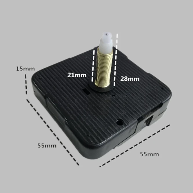 Clock Mechanism Movement 28mm Long axis Precise Silent Hook Classic Clockwork Repair Parts DIY Accessories Quartz