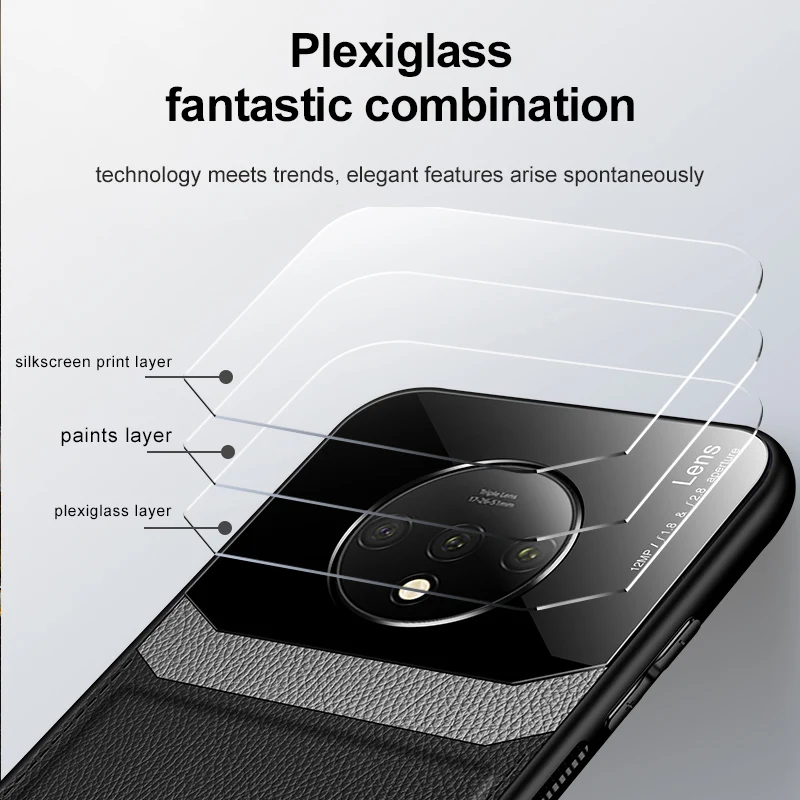 Чехол для Oneplus 7 T Pro Силиконовый противоударный бампер из искусственной кожи плексиглас задняя крышка для Oneplus One plus 6 6T 7 T pro Чехол Для Телефона