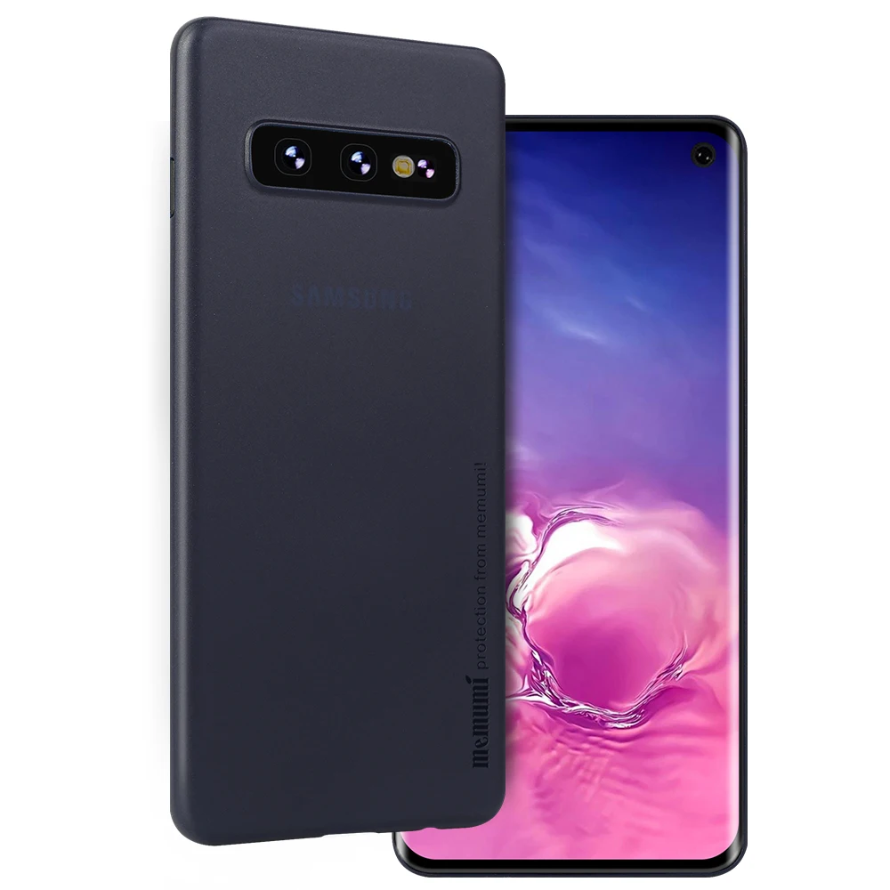 S10e Trans-Blue Memumi чехол для samsung-S10/S10e/S10 Plus, Жесткий Чехол, ультратонкий ПП 0,3 мм матовый тонкий чехол для Galaxy-s10 plus - Цвет: S10e Trans-Blue