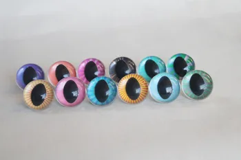 NEW  EYES 20pcs 12mm 13 14 15 18 25mm  clear crystal safety toy cat eyes  +hand washer--color -size  option--X12A 1