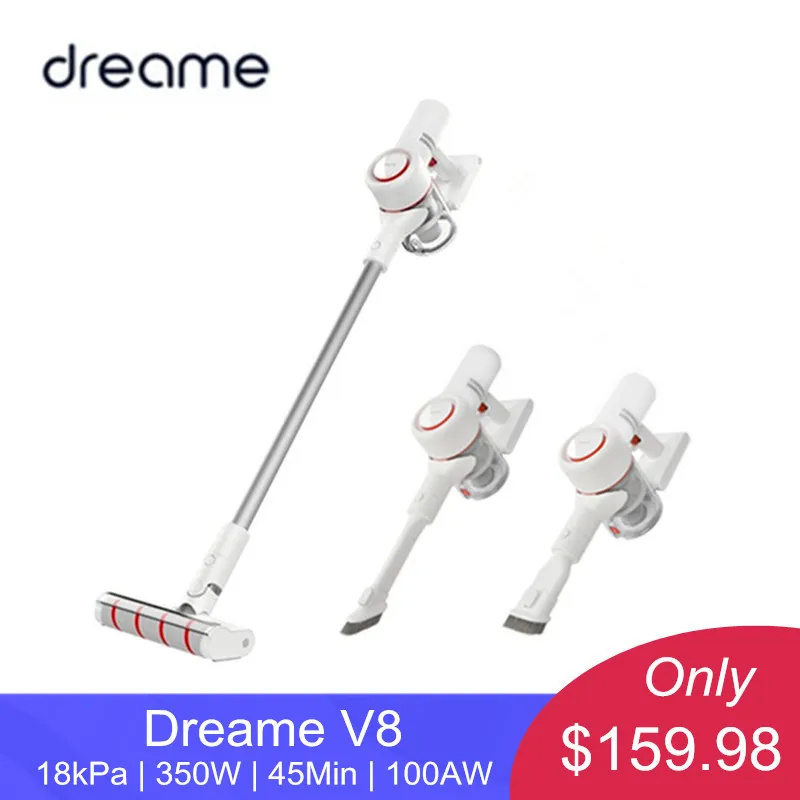 Dreame V8 V9P ручной беспроводной пылесос переносной Циклон сильный всасывающий ковер