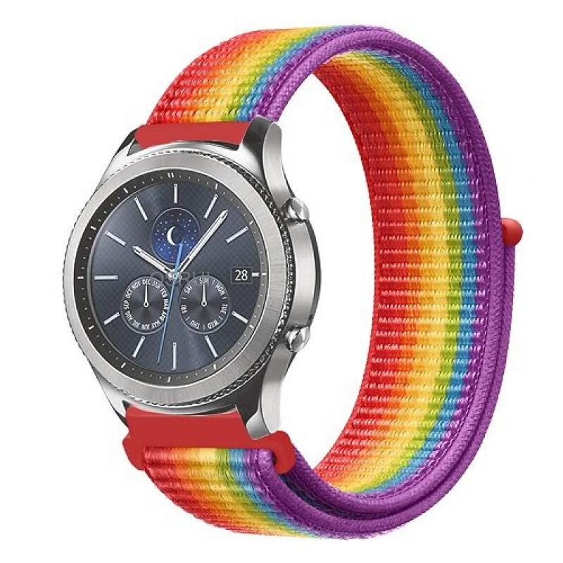 

22mm 20mm watchband For Samsung galaxy watch Gear s3 Frontier strap 46mm 42 gear sport loop band amazfit gtr 47 huawei watch gt