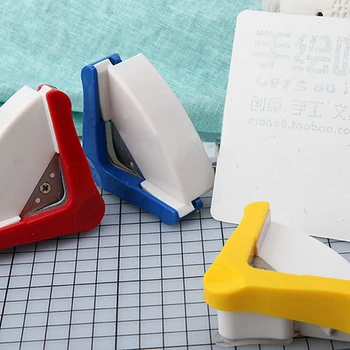 

Portable Rounded Paper Cutter Scrapbook DIY High Quality R5 Angle Grinder 5mm Paper Punch Card Photo Cutter Cut Rounded
