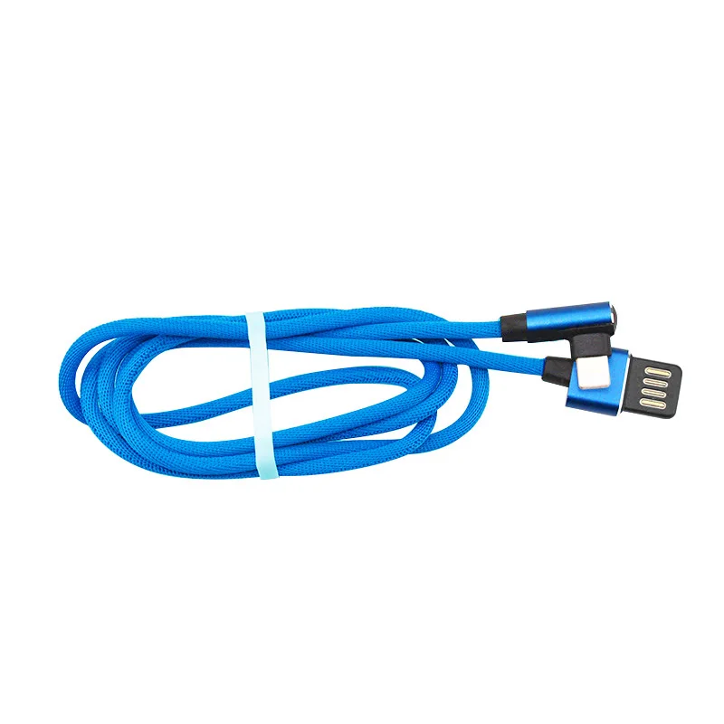 90 градусов зарядный кабель для iPhone 7, 8, 6 Plus, XS Max, samsung, Xiaomi, Redmi, Note, Micro USB C, USBC, быстрая зарядка, провод для телефона
