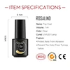 ROSALIND Top Coat Gel Nail Polish Long Lasting Transparent Protect Nails Surface keep Nail Art Desgin Gel Varnish UV LED 5