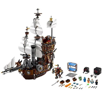 

2791Pcs 83002 Pirate Ship Metal Beard Manatee Model Building Block Brick Children Educational Toys Compatible 16002 70810
