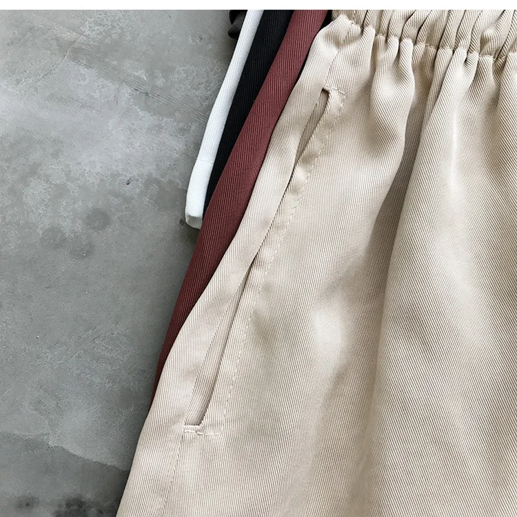 Summer Women White Highwaist Satin Shorts High Waist Fitness Black Vintage Hotpant Elastic Ladies Short Pant Bottom DC524