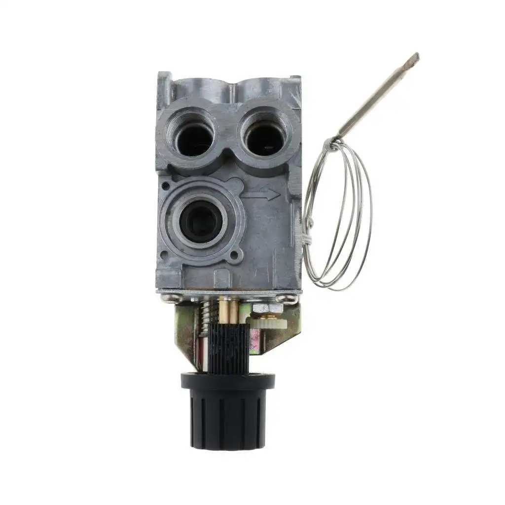 Gas Control Thermostat Valve for Fryer Oven and More 100-340℃ 50 mbar thermostatic gas control part