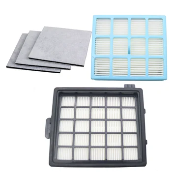 

High Quality 2pcs Hepa Filter & 3pcs Motor Cotton Filter For Philips FC8134 FC8135 FC8136 FC8142 FC8146 FC8148 FC8140 FC8144