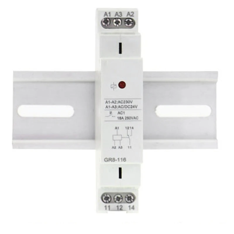 Вспомогательное реле промежуточного реле GR8-116 AC230V/AD24V