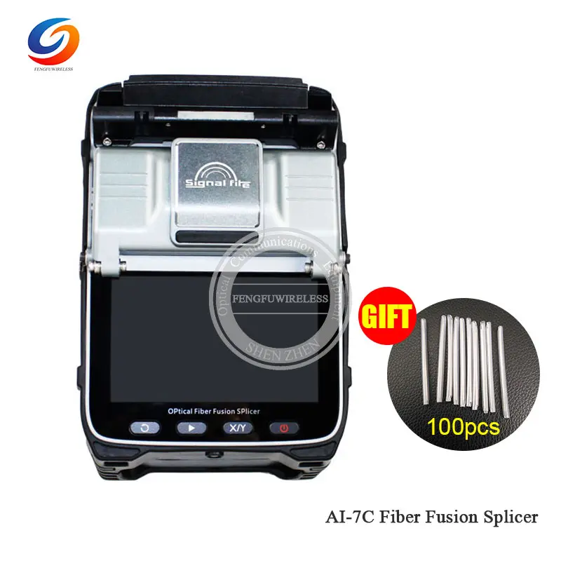 2019 Hottest signalfire AI-7C Fusion Splicer SM&ampMM Automatic FTTH Fiber Optic Welding Splicing Machine | Мобильные телефоны и