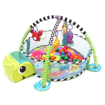 

Turtle Baby Infant Play Mat Toddler Game Blanket Crawl Pad Game Mat Baby Fitness Frame Educational Toy Activity Gym Floor Rug