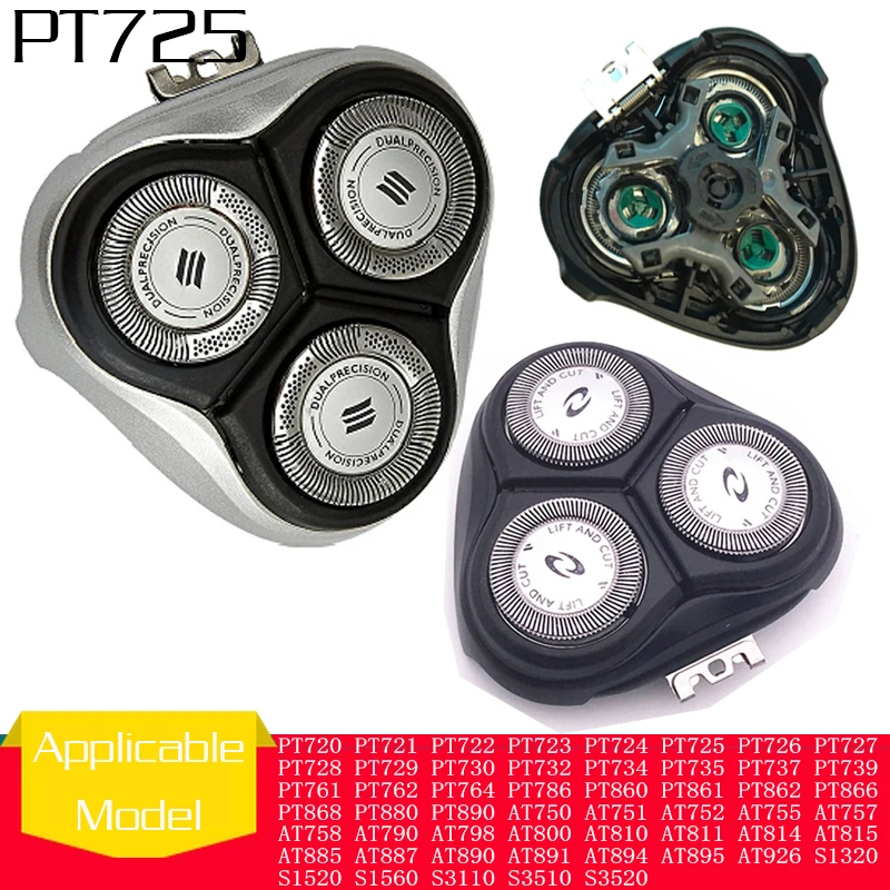 

Replacement Carmen bracket Shaver Head HQ64 HQ8 For Philips PT Series AT series Razor PT725 PT735 PT762 PT860 AT800 AT890 AT926