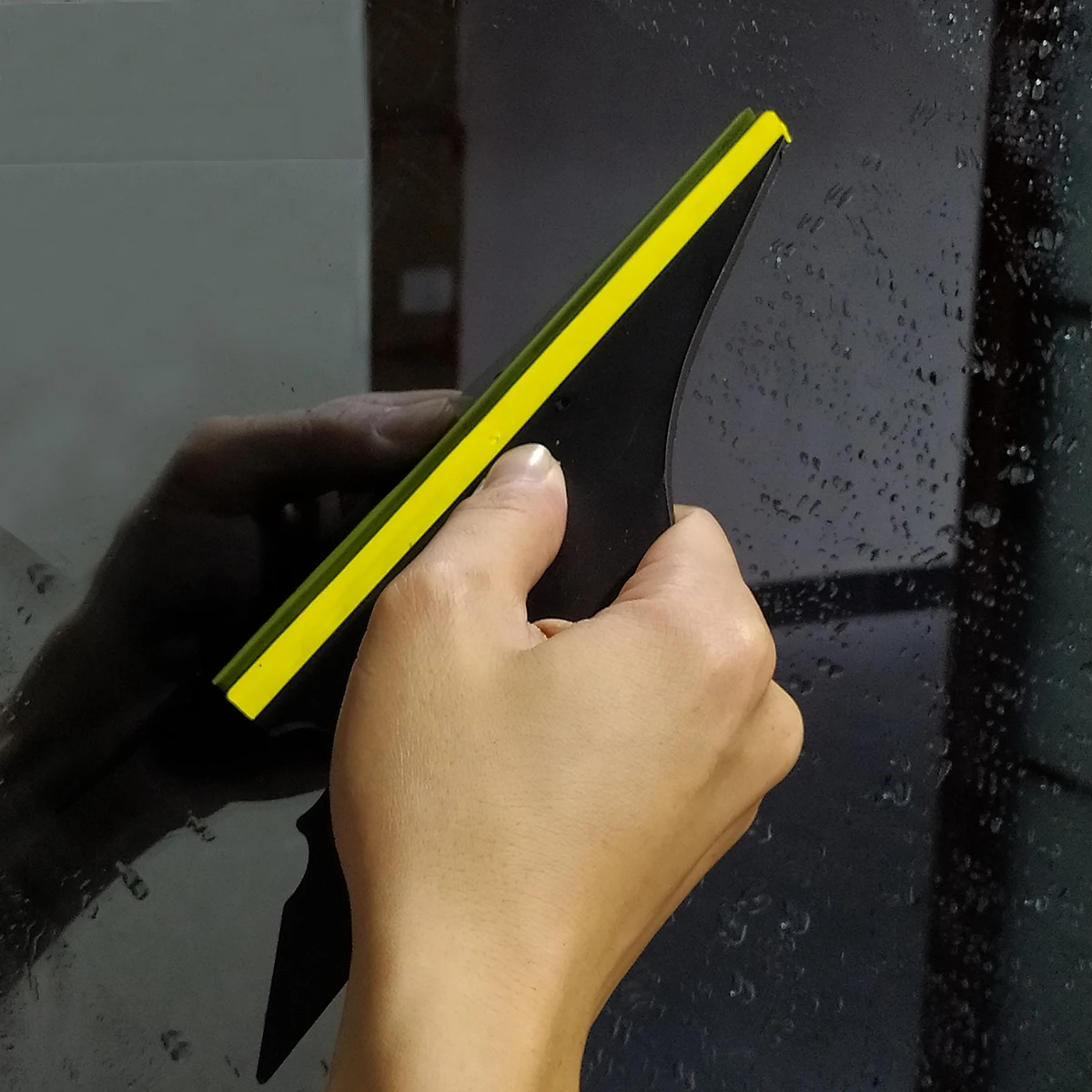 Rubber Squeegee Vinyl Tinting Tools Window Glass Cleaning Scraper Snow Shovel Water Wiper Car Wash Accessories 5pcs window wiper vinyl squeegee silicone squeegee window tinting squeegee window scraper tool automotive film tools window scraper car film scraper car vinyl scraper